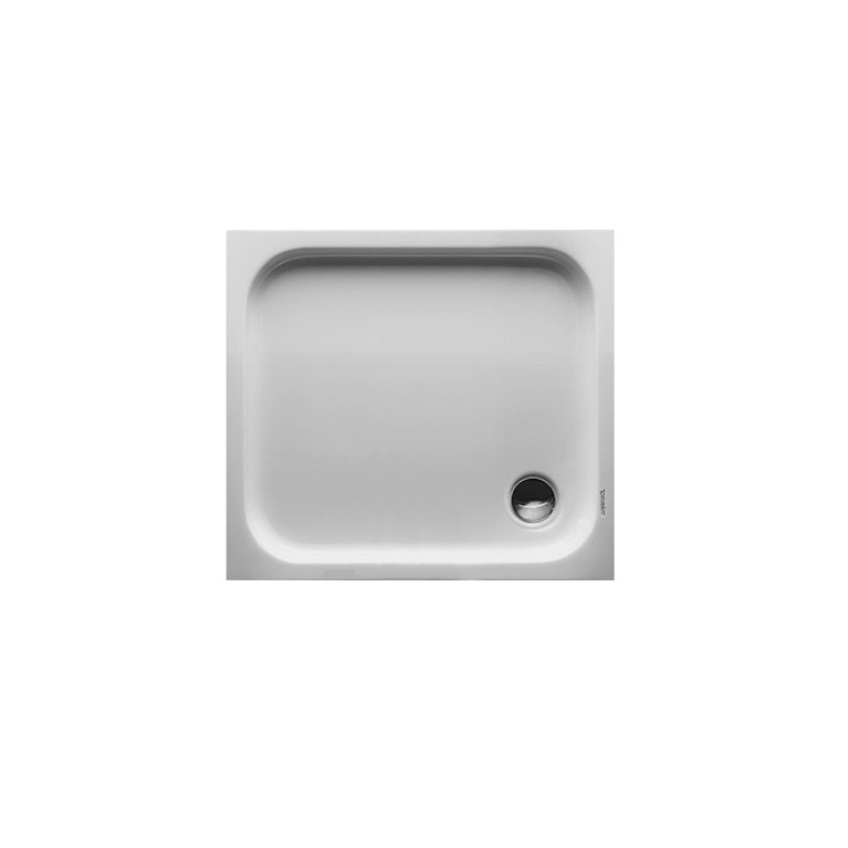 Duravit D-Code Поддон для душа 900х800х85 мм., прямоугольный, Antislip, акрил, цвет белый