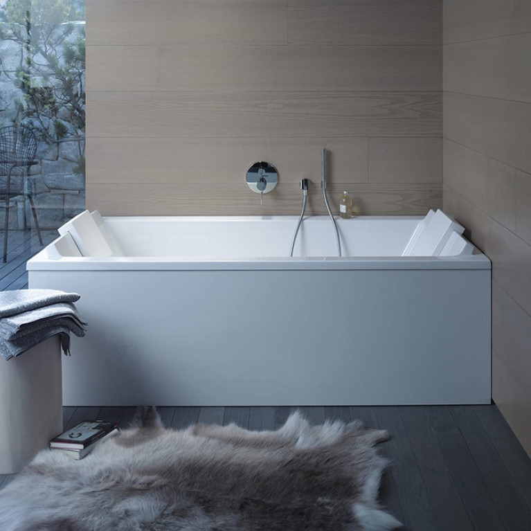 DURAVIT STARCK Ванна прямоугольная 1700x750 мм., встраиваемая, акрил, цвет белый