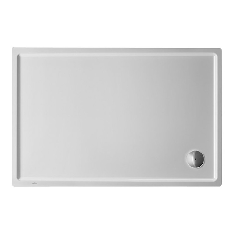 Duravit Starck Slimline Поддон акриловый  прямоугольный  1300х900х55 mm, d90, цвет белый
