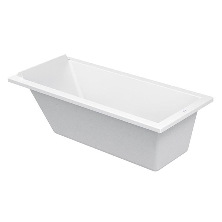 DURAVIT STARCK Ванна прямоугольная 1600x700 мм., встраиваемая, акрил, цвет белый