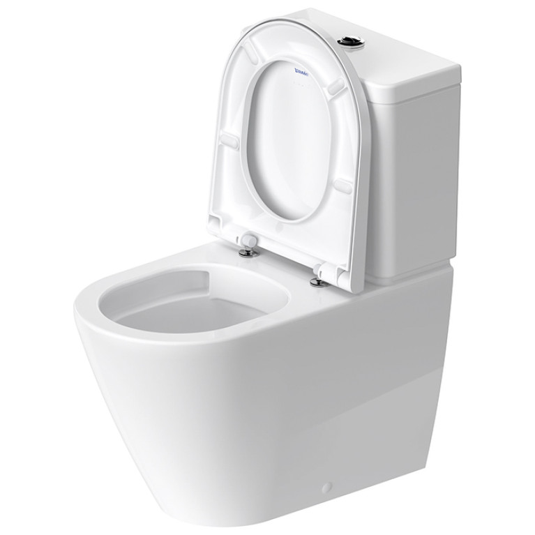 Duravit D-Neo Бачок 395х180 мм  с механизмом 2-го слива 6/3 л, подкл снизу, с WonderGliss, цвет: белый (Спец.цена из наличия)