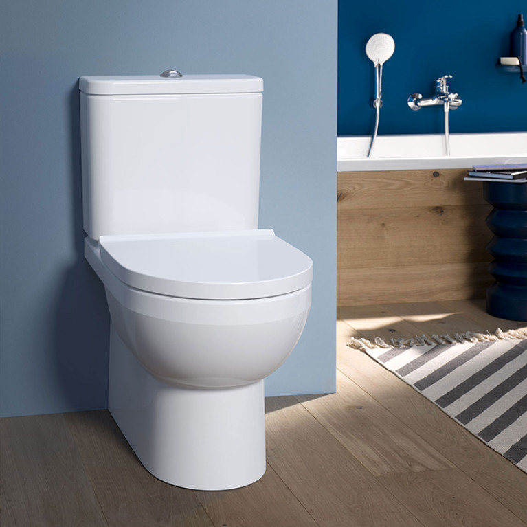 Duravit DuraStyle basic Бачок для унитаза моноблок 218209, с механ двойного смыва 6/3 л, подкл. справа или слева, цвет белый (Спец.цена из наличия)