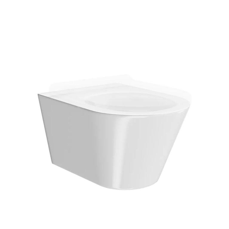 Kerama Marazzi Унитаз Plaza Modern/Плаза Модерн подвесной безободковый, с крепежом, белый глянцевый (замена PLMR.wc.02)