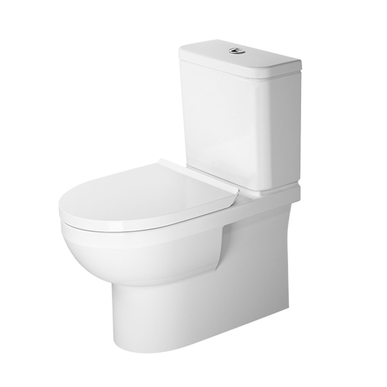 Duravit DuraStyle basic Бачок для унитаза моноблок 218209, с механ двойного смыва 6/3 л, подкл. справа или слева, цвет белый (Спец.цена из наличия)