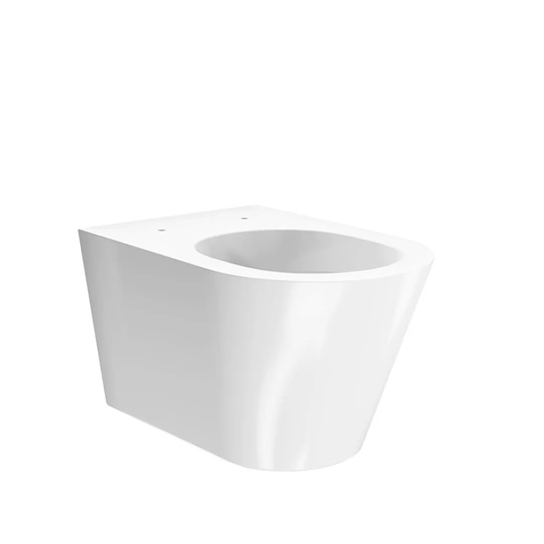 Kerama Marazzi Унитаз Plaza Modern/Плаза Модерн подвесной безободковый, с крепежом, белый глянцевый (замена PLMR.wc.02)