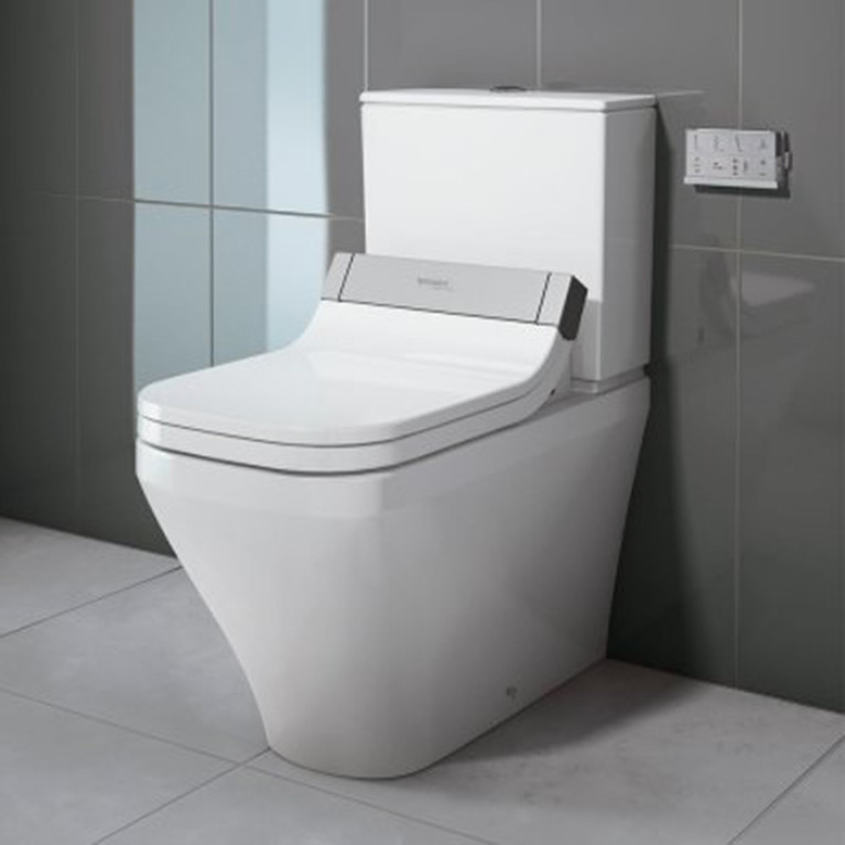 Duravit DuraStyle Бачок с механизмом двойного смыва хром, 4,5/3л., для подключения справа или слева 390x170мм, цвет: белый (Спец.цена из наличия)