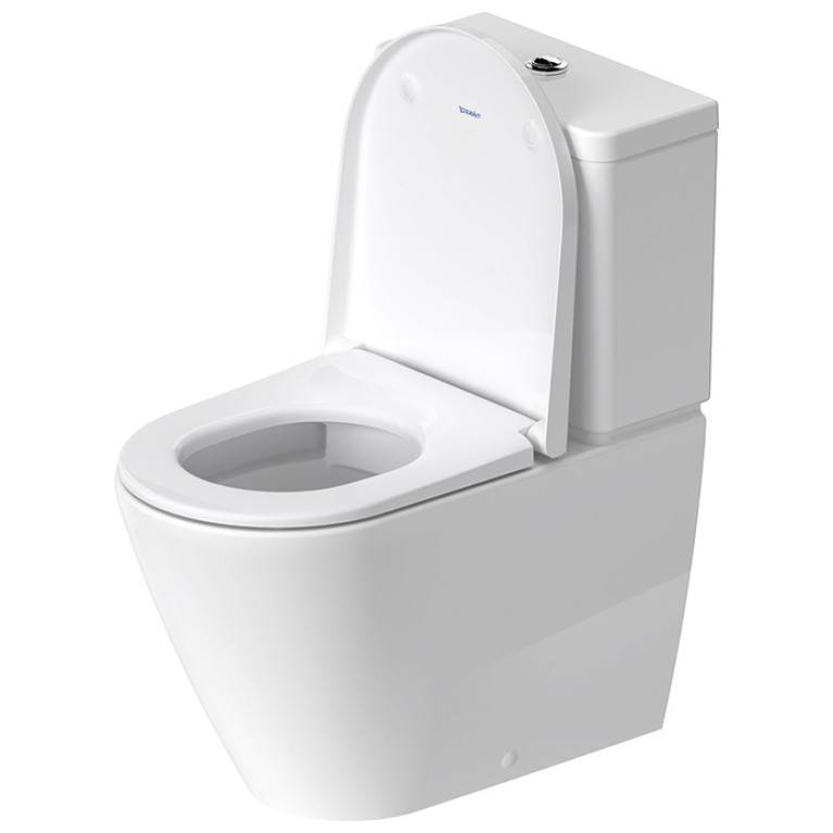 Duravit D-Neo Бачок 395х180 мм  с механизмом 2-го слива 6/3 л, подкл снизу, с WonderGliss, цвет: белый (Спец.цена из наличия)