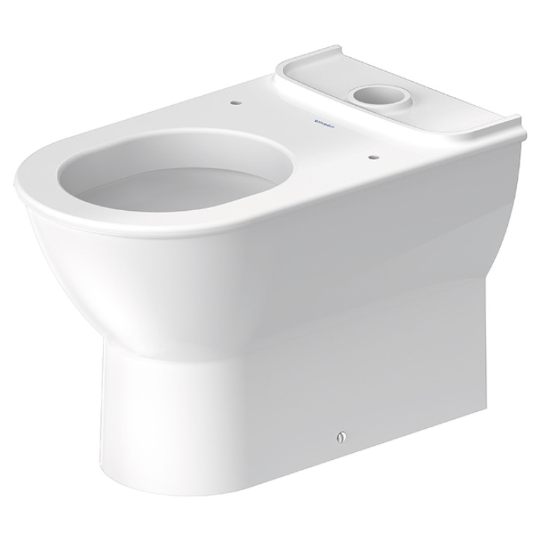 Duravit Darling  Бачок 40,5х16 мм, подключение снизу, с механизмом двойного смыва, кнопка хром, цвет белый,