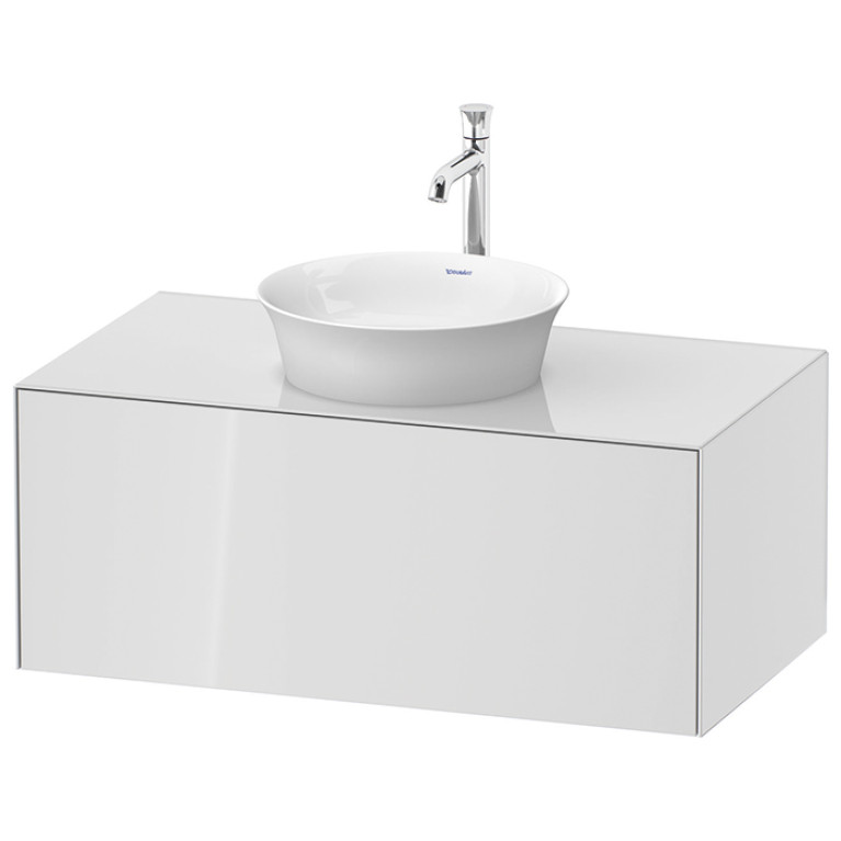 Duravit White Tulip Тумбочка подвесная,  408x1000x550 мм,  1 выдвижной ящик, цвет: белый высокоглянцевый