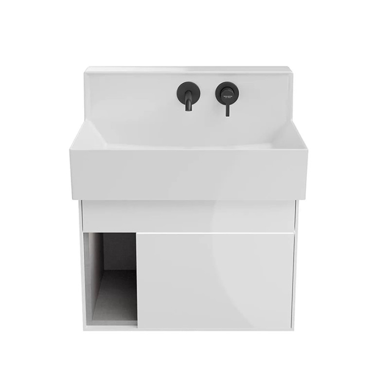 Kerama Marazzi Тумба LOGICA M подвесная 2 выдвижных ящика 65, цвет белоснежный