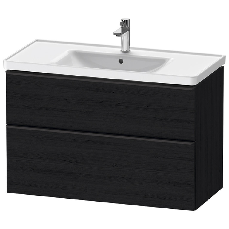Duravit D-Neo Тумбочка подвесная, 984x452хh625 мм, 2 ящика, цвет: Black Oak (для раковины 236710)