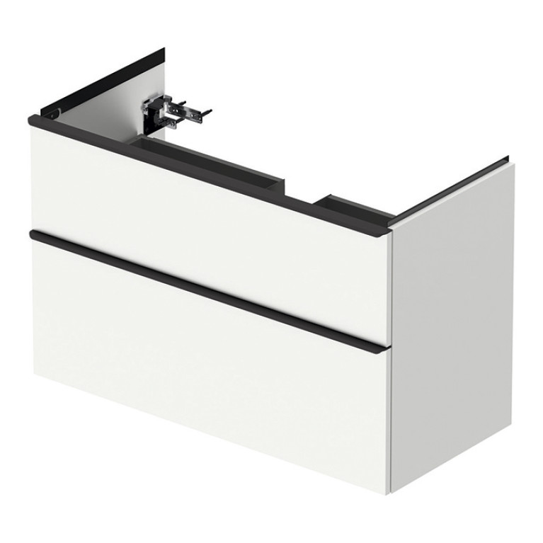 Duravit D-Neo Тумбочка подвесная, 984x452хh625 мм, 2 ящика, цвет: Белый матовый (для раковины 236710)