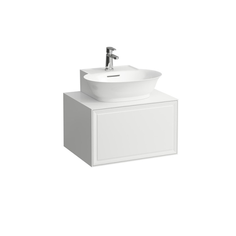 Laufen New Classic База под раковину подвесная , 580х450х350 мм, 1 ящик, белый глянцевый (для раковины 816852)