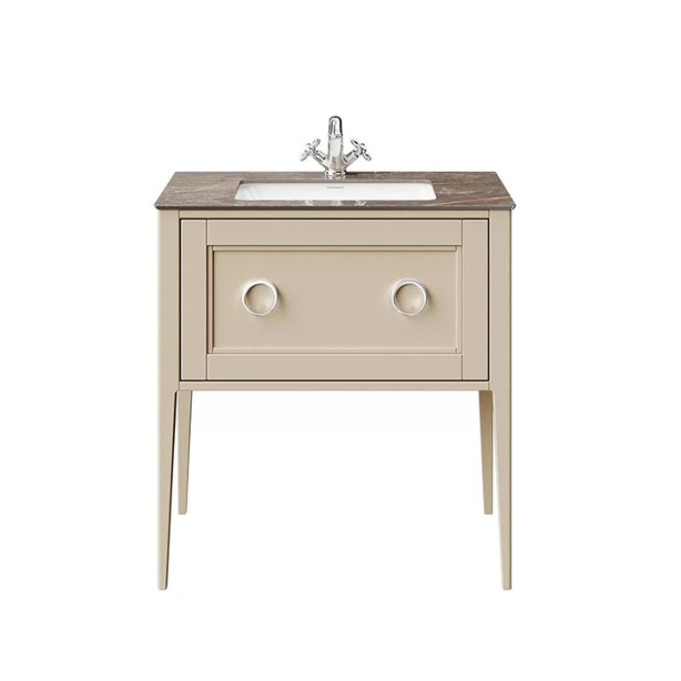 Kerama Marazzi Тумба PLAZA Classic NEO напольная с ящиком 80, капучино матовый  (Цена по Распродаже)