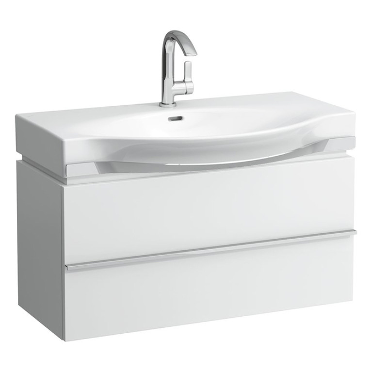 LAUFEN Palace Тумба под раков 895x375x460 мм., подвесная, 2 ящика, цвет белый матов (ПРОДАЕМ с нашего склада!) ЖДЕМ на СКЛАД !)