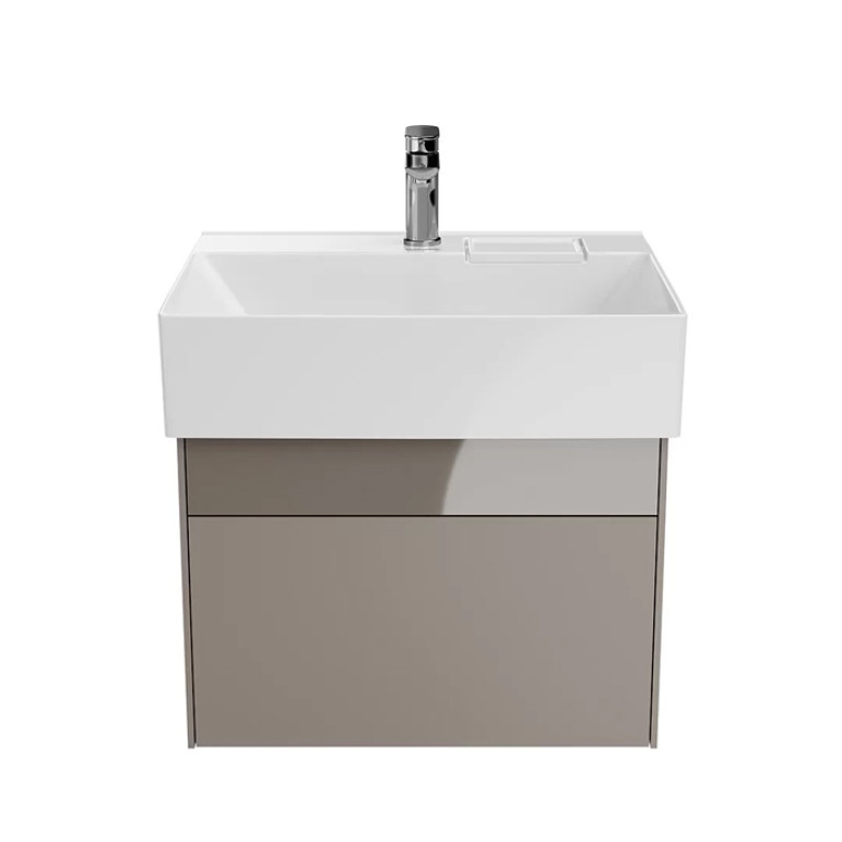 Kerama Marazzi Тумба LOGICA подвесная 2 ящика 60 см, песчаный