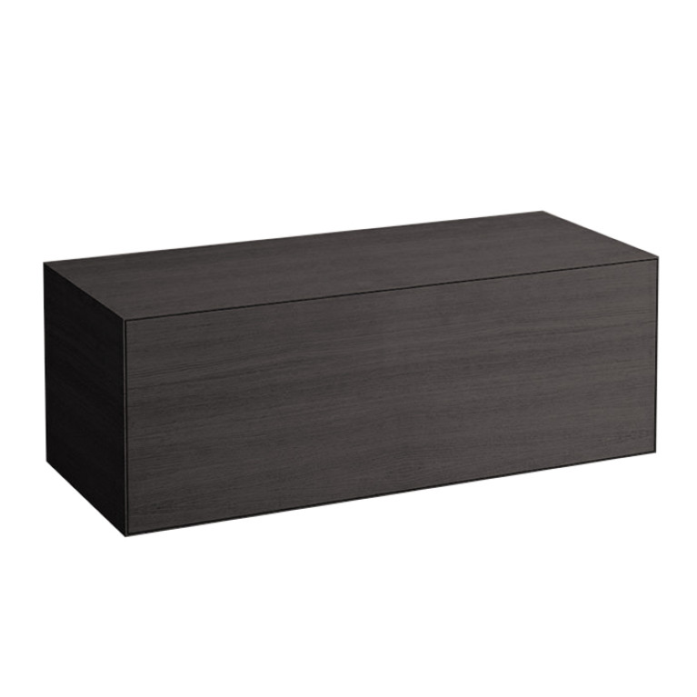LAUFEN BOUTIQUE Тумба под раковину 1200x500x430 мм., 1 ящик, с отверстием для раковины по центру, цвет темный дуб