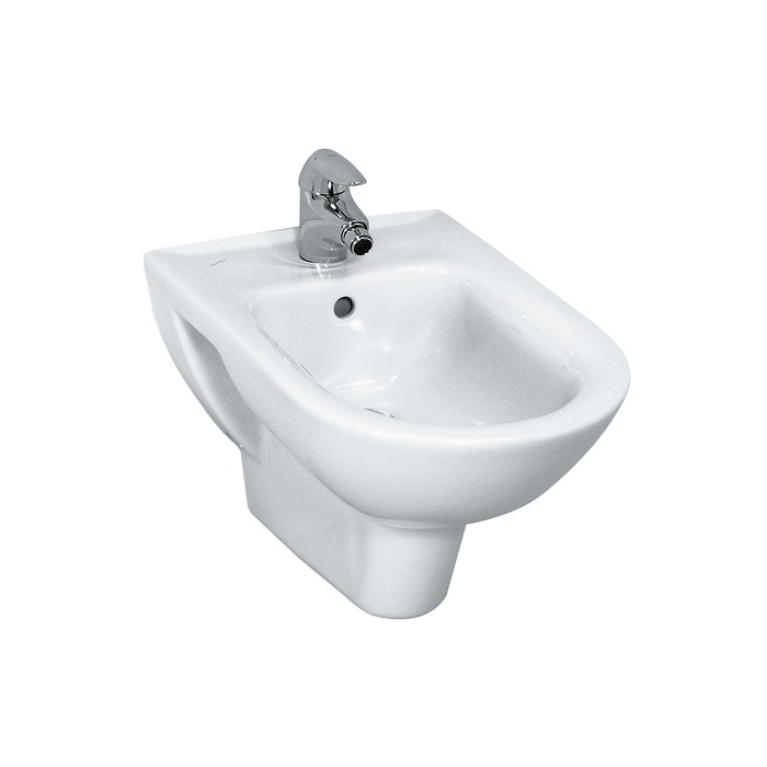 Laufen Pro Биде подвесное 580x360x345(430) мм,, с 1 отв. под смеситель,  боковые отверстия для подвода воды, цвет: белый