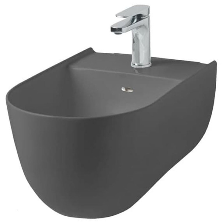 Artceram THE ONE Биде подвесное  52х35, с креплениями, с 1 отв под смеситель. цвет grigio oliva
