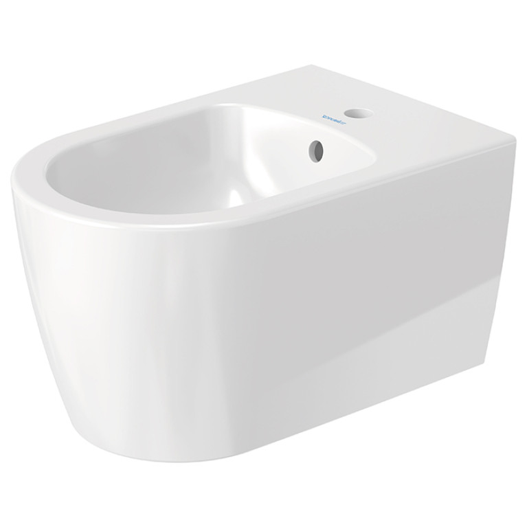 Duravit Me by Starck Биде подвесное 570х370 мм,  с 1 отв. под смеситель, с креплением, цвет белый (Спец.цена из наличия)