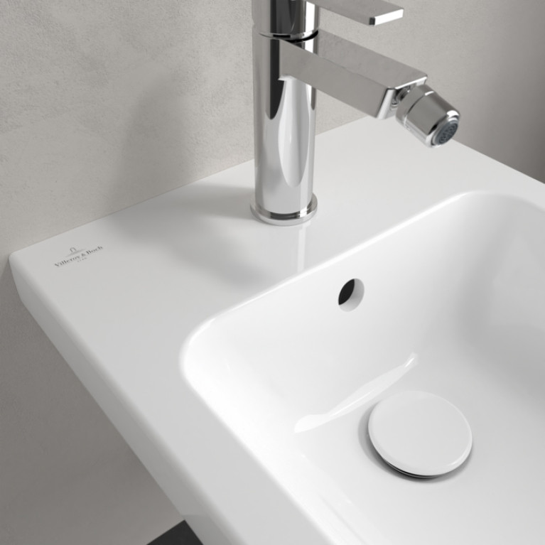 VilleroyBoch Architectura Биде подвесное 370*530*270, с 1 отв. под смеситель, цвет альпийский белый