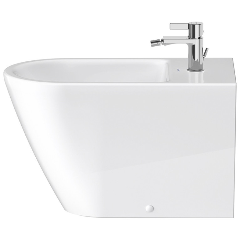 Duravit D-Neo Биде напольное 370x650х400 мм, с переливом, с 1 отв под смеситель, цвет: белый (Спец.цена из наличия)