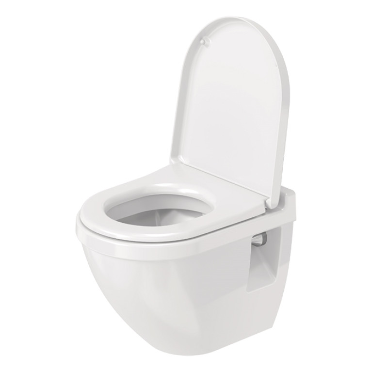 Duravit  Starck 3 Сиденье с крышкой Starck 3, петли сталь