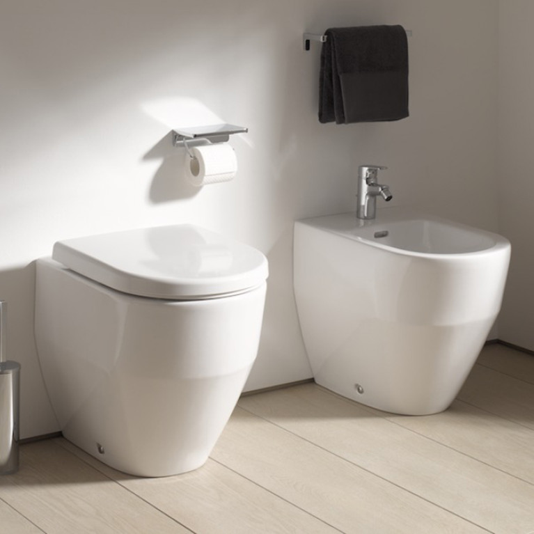 Laufen Pro Биде напольное 56x36x43 см, с 1 отв. под смеситель,  цвет: белый
