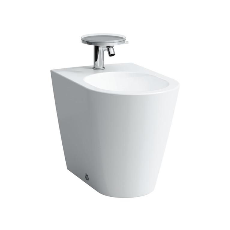 Laufen Kartell Биде напольное 560х370х430мм с 1 отв. под смеситель, без боковых отв, цвет: белый