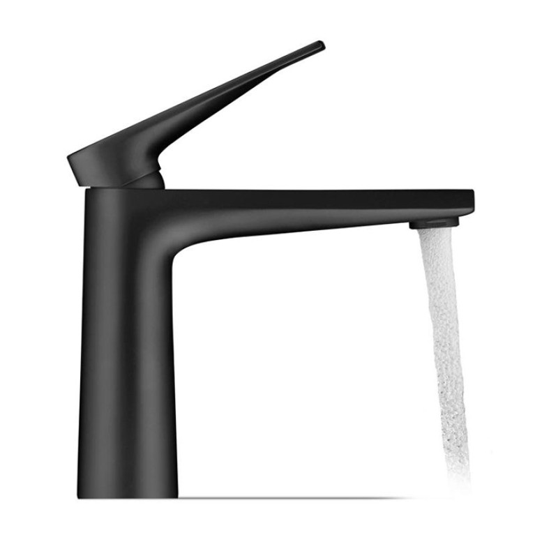 Duravit  Tulum by Starck Смеситель для раковины однорычажный, цвет черный матовый