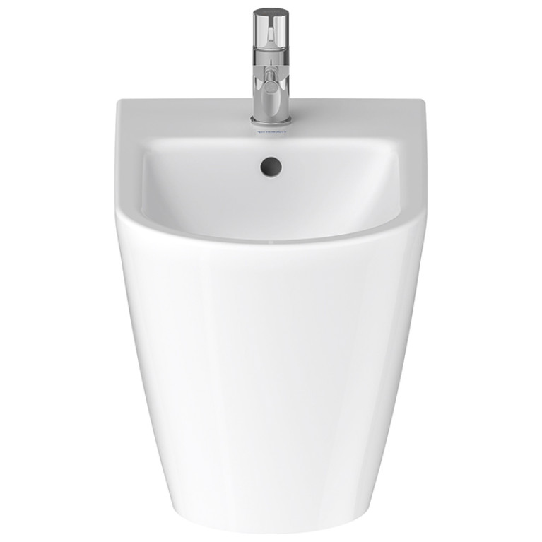 Duravit D-Neo Биде напольное 370x650х400 мм, с переливом, с 1 отв под смеситель, цвет: белый (Спец.цена из наличия)