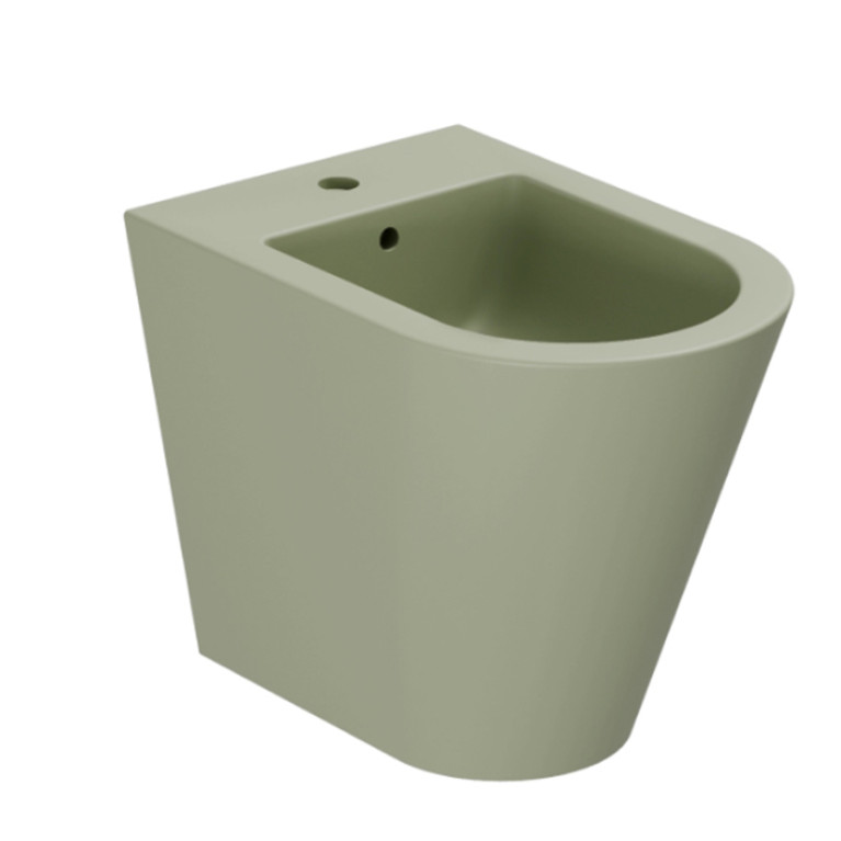 AZZURRA FORMA Биде  приставное  54х37х42см , с 1 отв под смеситель,с креплением, цвет Nature green