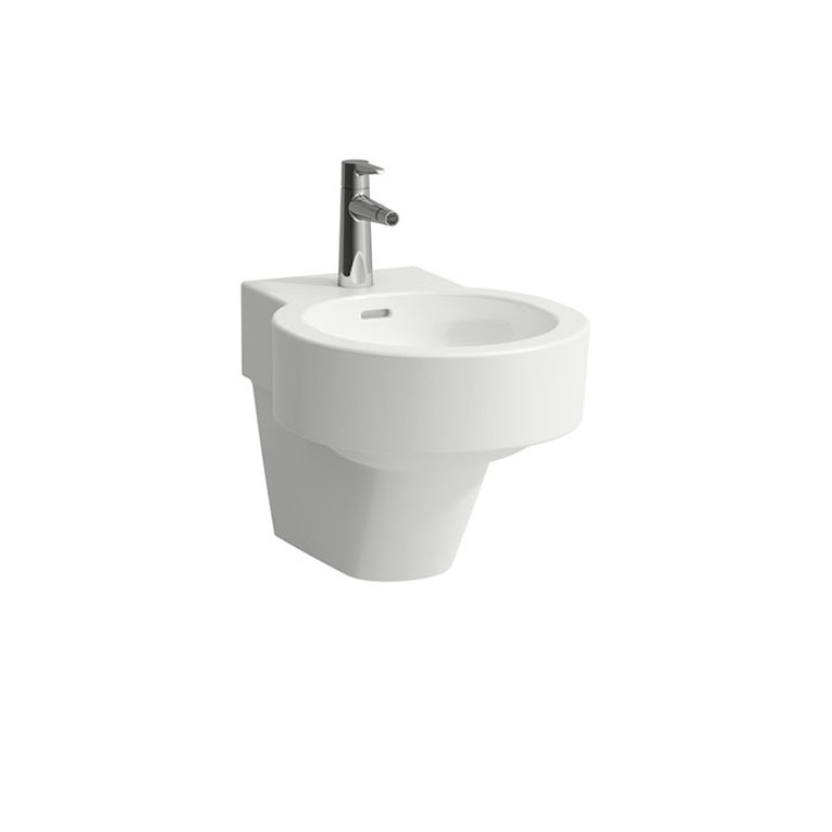Laufen VAL Биде подвесное 530x390x430мм с 1 отв. под смеситель, без боковых отв, цвет: белый