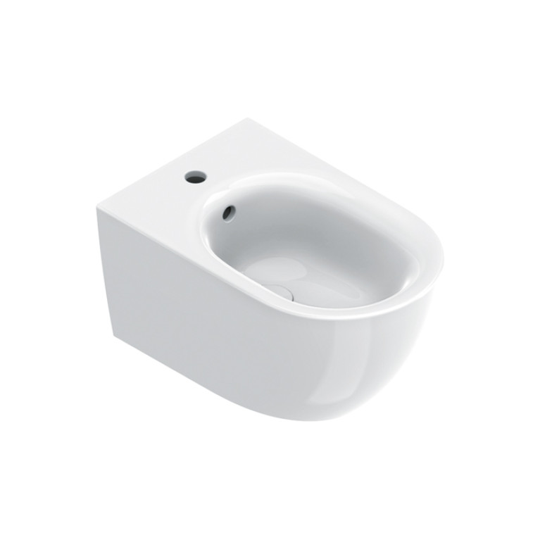 Catalano SFERA Биде подвесное 55x35, с 1 отв. под смеситель, покрытие Cataglaze+, без крепежа, цвет белый глянцевый