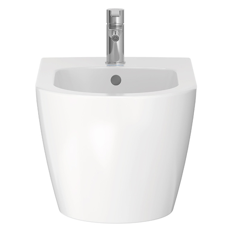 Duravit Me by Starck Биде подвесное 570х370 мм,  с 1 отв. под смеситель, с креплением, цвет белый (Спец.цена из наличия)