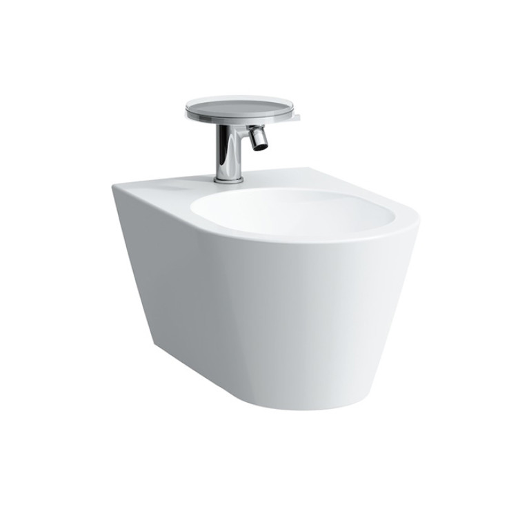 Laufen Kartell Биде подвесное 545х370х290мм, с 1 отв. под смеситель, без боковых отв, с покр. LLC, цвет: белый