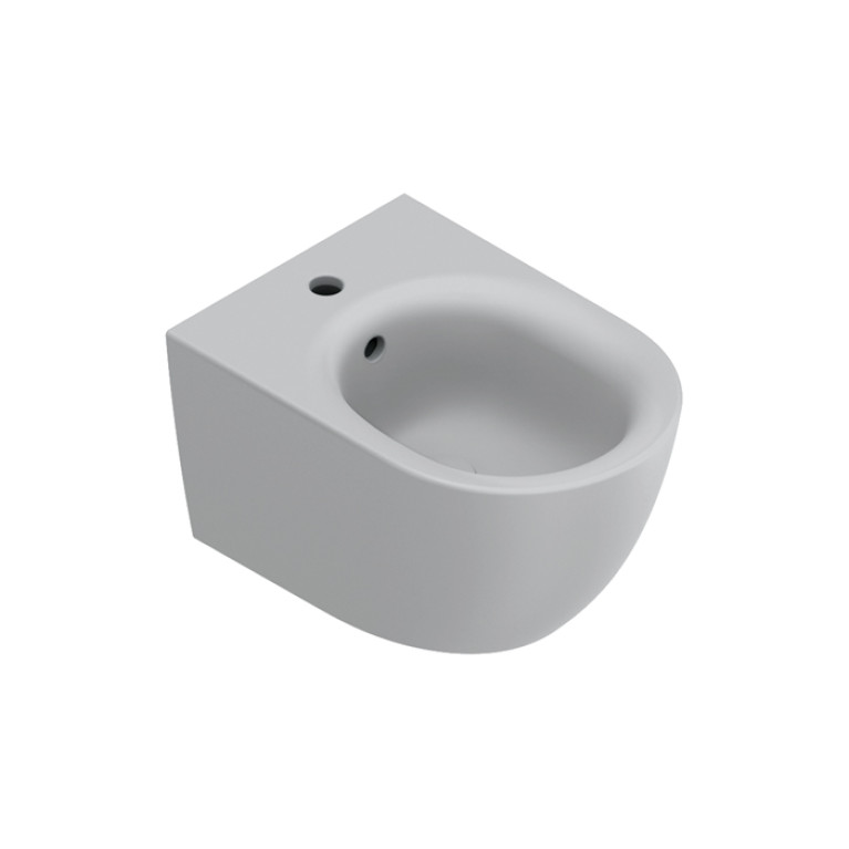 Catalano SFERA Биде подвесное 50x35, с 1 отв. под смеситель, покрытие Cataglaze+, без крепежа, цвет Cemento Satinato