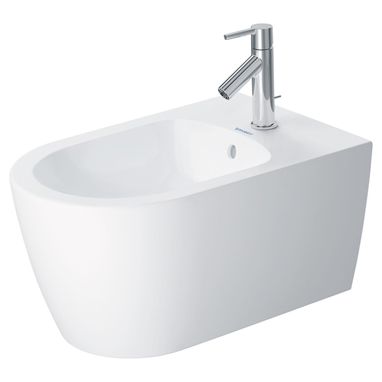 Duravit Me by Starck Биде подвесное 570х370 мм,  с 1 отв. под смеситель, с креплением, цвет белый (Спец.цена из наличия)