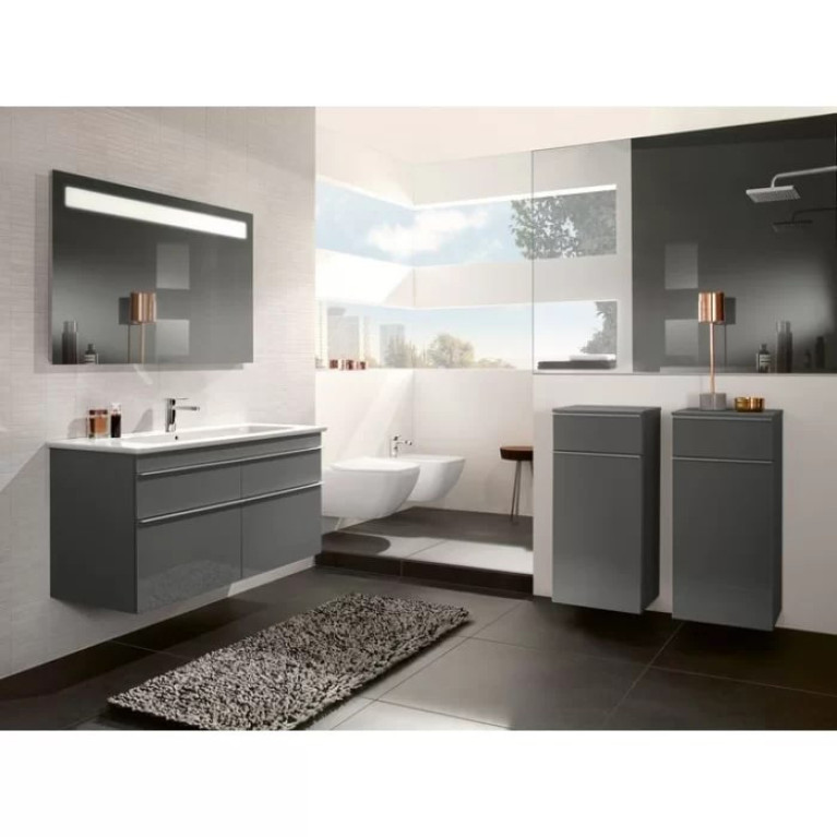 VilleroyBoch Venticello Биде подвесное 375*560*285, с 1 отв. под смеситель, цвет альпийский белый