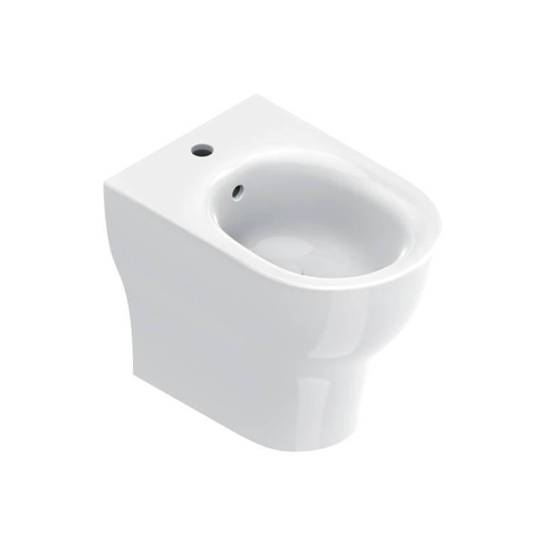 Catalano SFERA Биде напольное 52x35, с 1 отв. под смеситель, покрытие Cataglaze+, без крепежа, цвет белый глянцевый