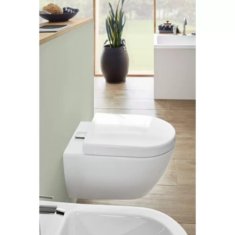 VilleroyBoch Subway 2.0 Биде подвесное 375*565*280, с 1 отв. под смеситель, цвет альпийский белый