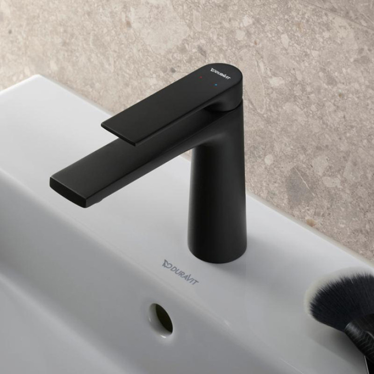 Duravit  Tulum by Starck Смеситель для раковины однорычажный, цвет черный матовый
