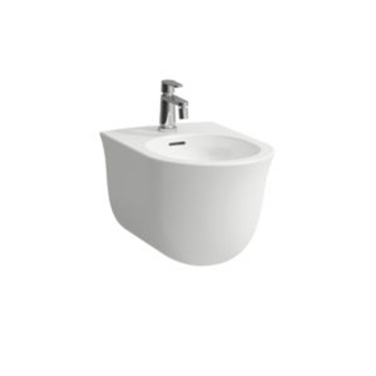 Laufen New Classic Биде подвесное 530х370х430 мм, с 1 отв под смеситель, цвет белый LCC, с покрытием  LAUFEN Clean Coat