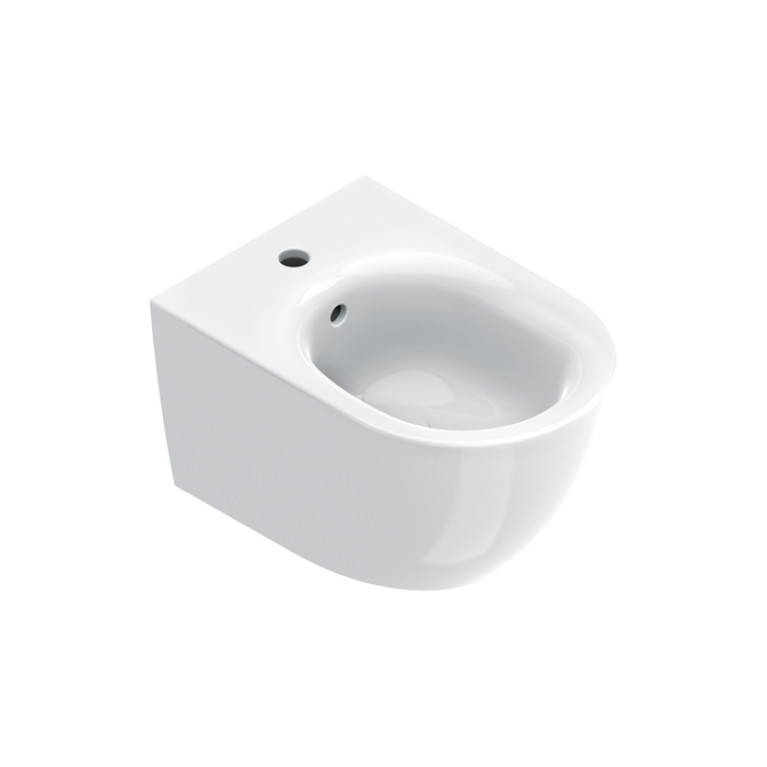Catalano SFERA Биде подвесное 50x35, с 1 отв. под смеситель, покрытие Cataglaze+, без крепежа, цвет белый глянцевый