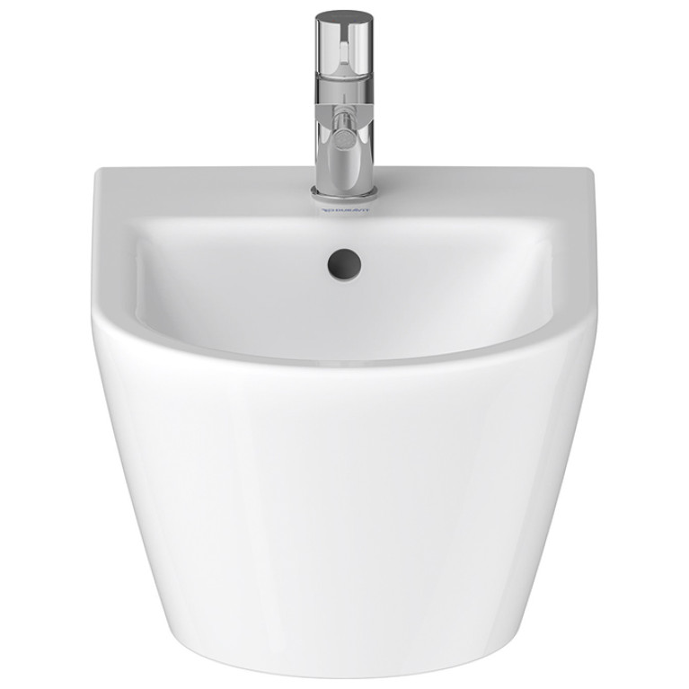 Duravit D-Neo Биде подвесное 370x540 мм, с переливом, с 1отв под смеситель, цвет: белый (Спец.цена из наличия)