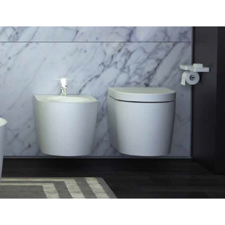 KNIEF Glow Биде подвесное 52x 9 x34 cm, цвет белый матовый