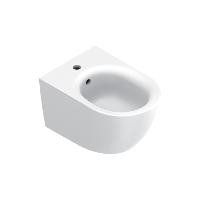 Catalano SFERA Биде подвесное 50x35, с 1 отв. под смеситель, покрытие Cataglaze+, без крепежа, цвет белый матовый