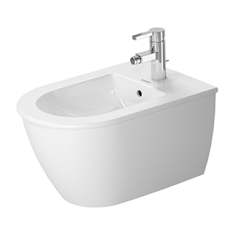 Duravit Darling New Биде подвесное, с 1 отв. под смес. включая крепление, 370x540мм, Цвет: Белый (СПЕЦЦЕНА)