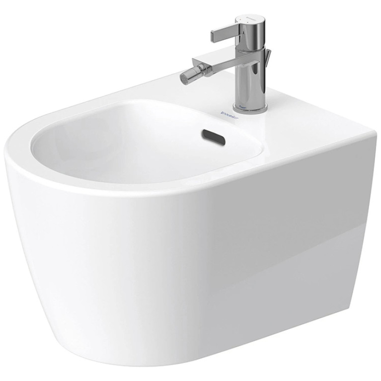 Duravit Soleil by Starck Биде подвесное 370х480 мм, с 1 отв под смеситель,Wei&szlig; Hochglanz,  цвет белый