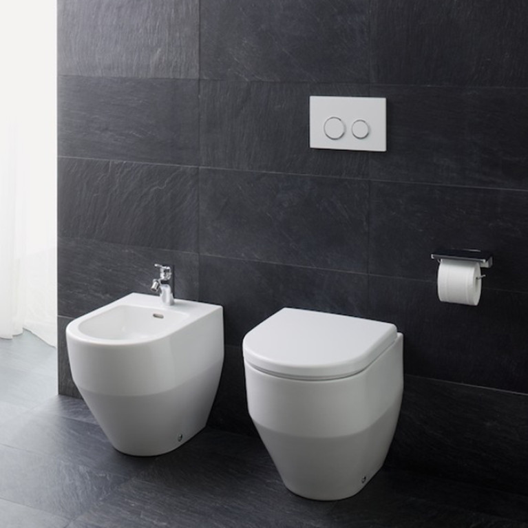 Laufen Pro Биде напольное 56x36x43 см, с 1 отв. под смеситель,  цвет: белый